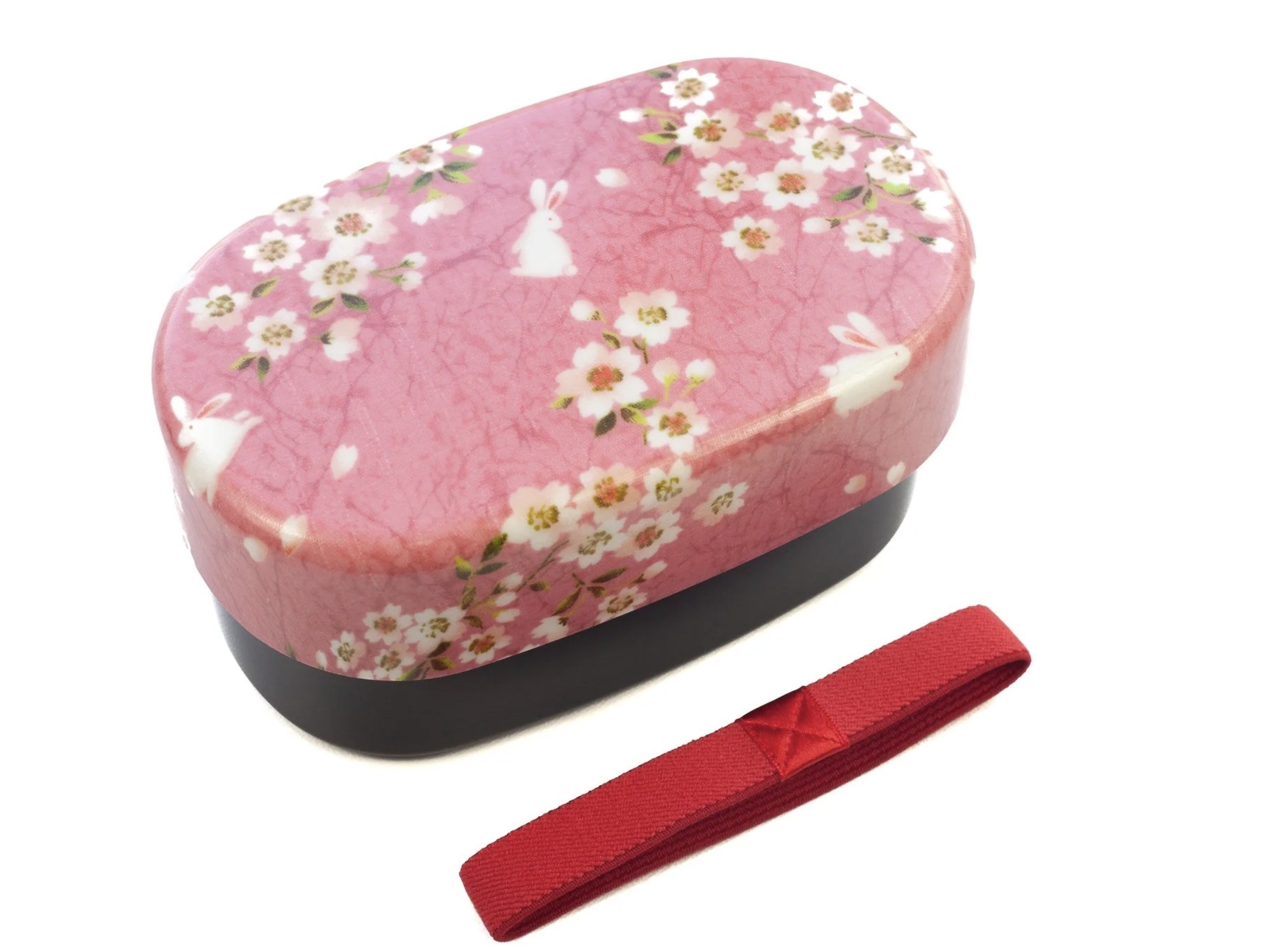 Hakoya Sakura Usagi Bento Box Rond | Pink