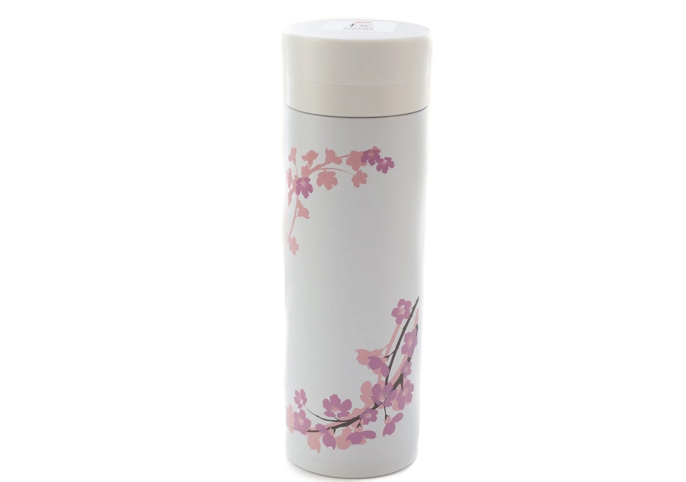 Hakoya Sakura Stainless Steel Bottle | White