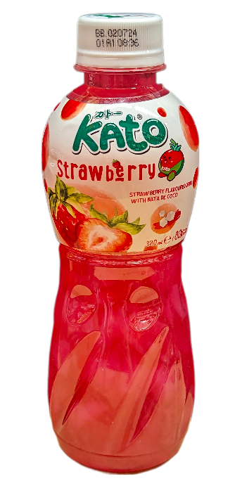 Kato Nata De Coco Strawberry Juice 320ml