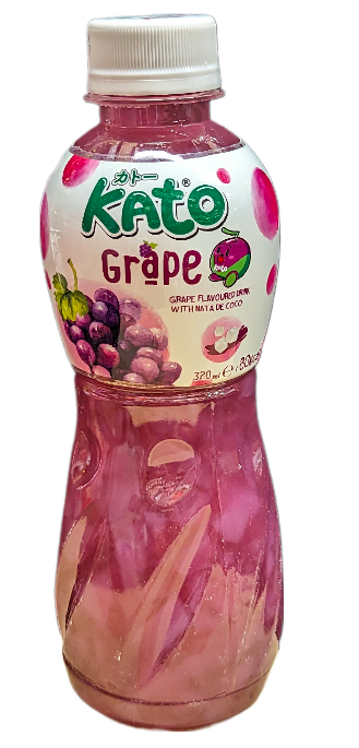 Kato Nata De Coco Grape Juice 320ml