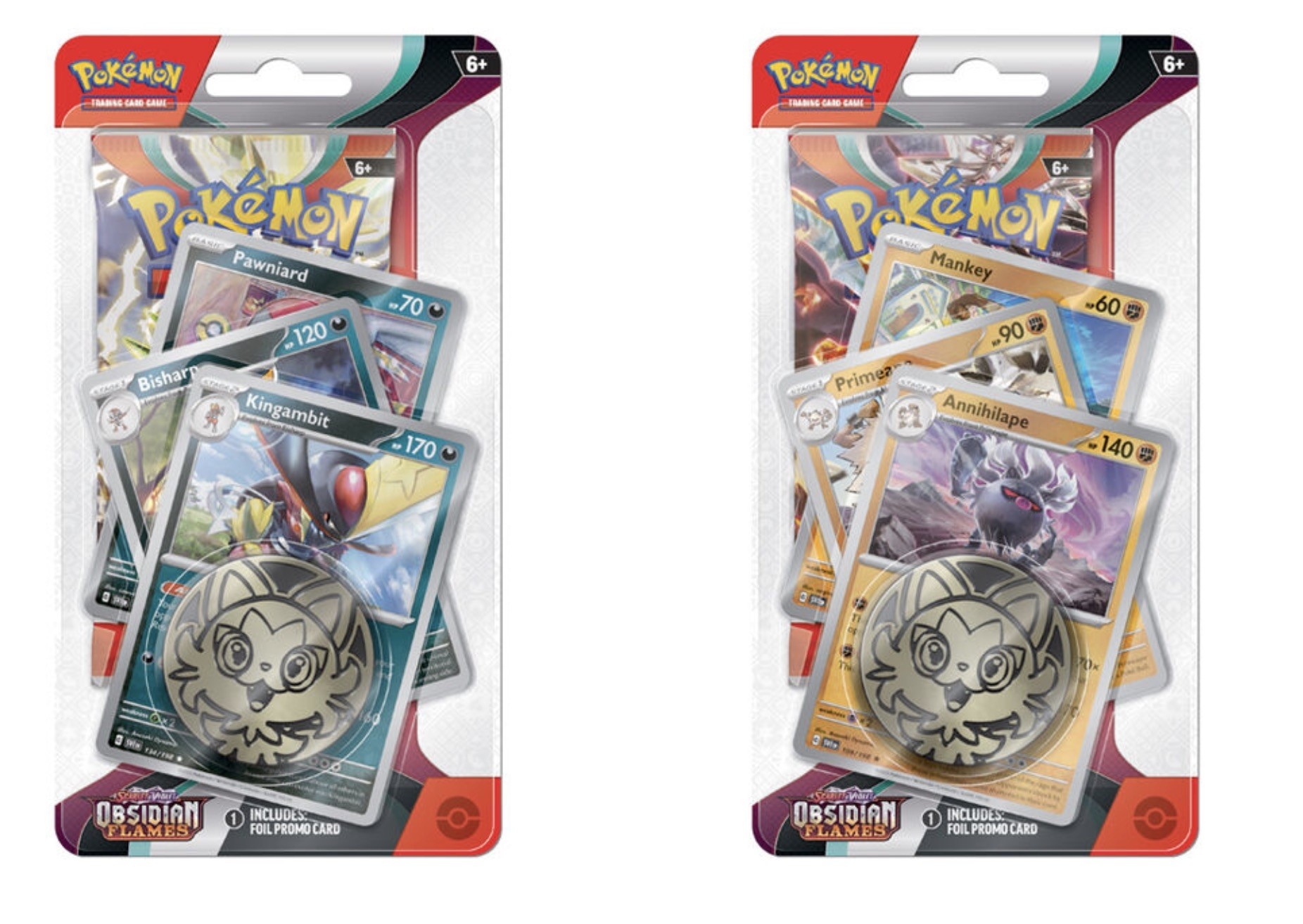 Pokémon TCG: Scarlet & Violet Obsidian Flames Premium Checklane Display