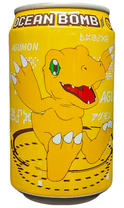 Digimon YHB Ocean Bomb Agumon Banana Flavour