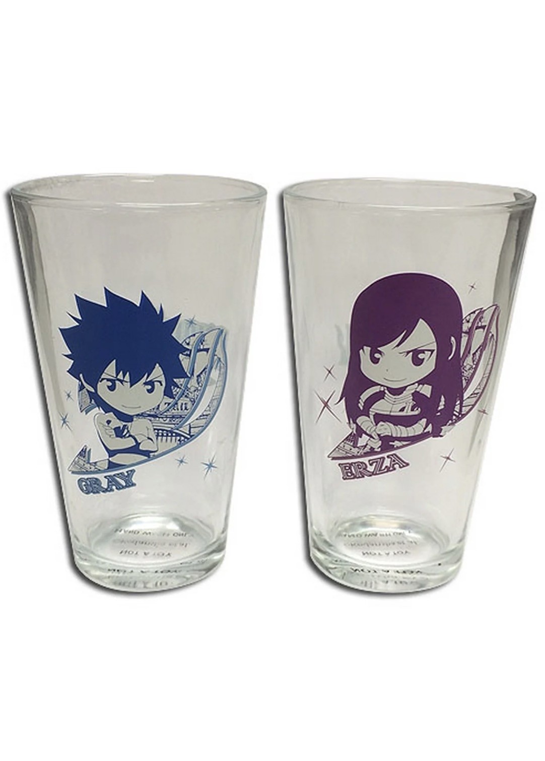 Fairy Tail - Set 2 Waterglass 435ml