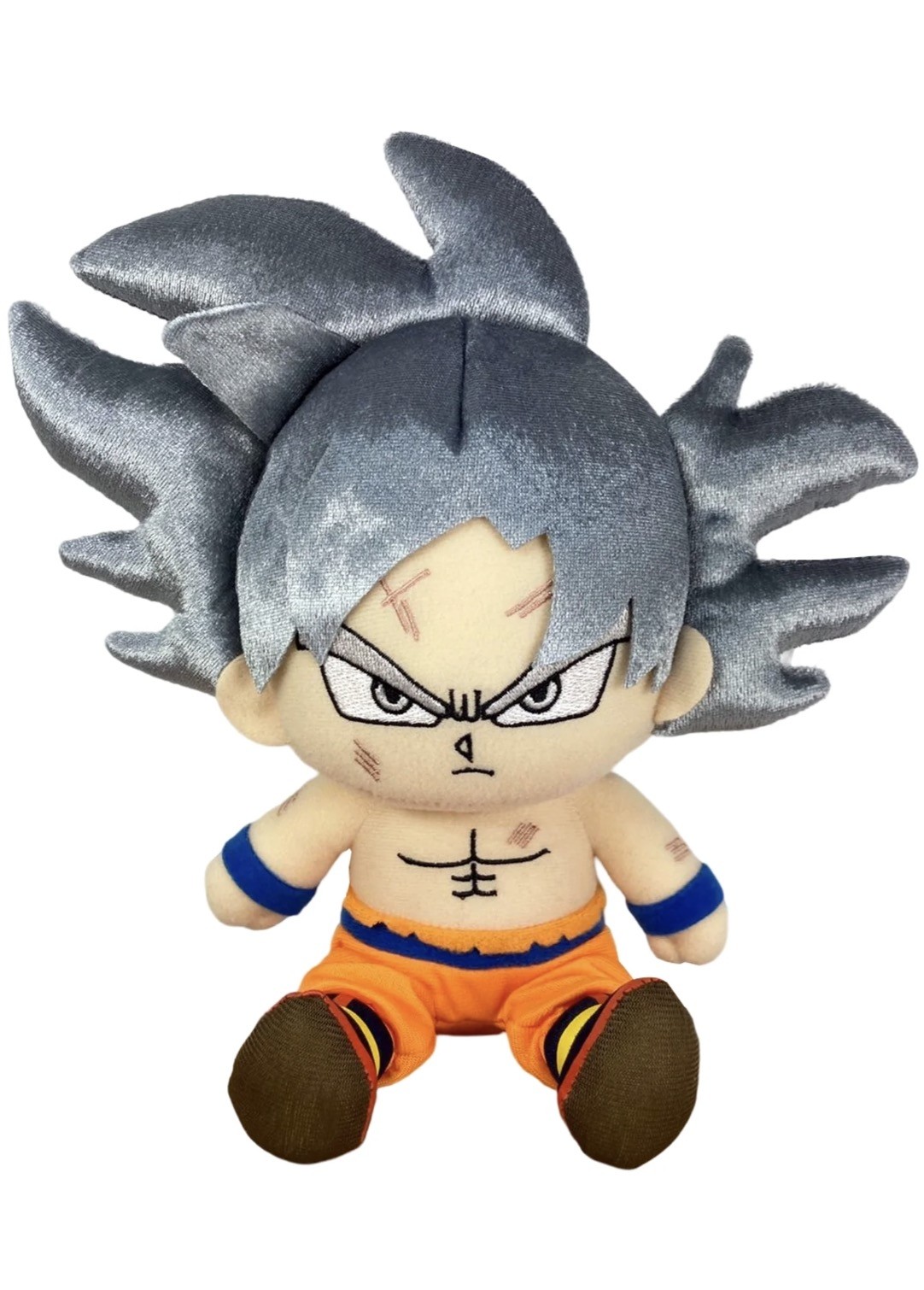 Dragon Ball Super - Goku Ultra Instince Sitting Plush 7"H