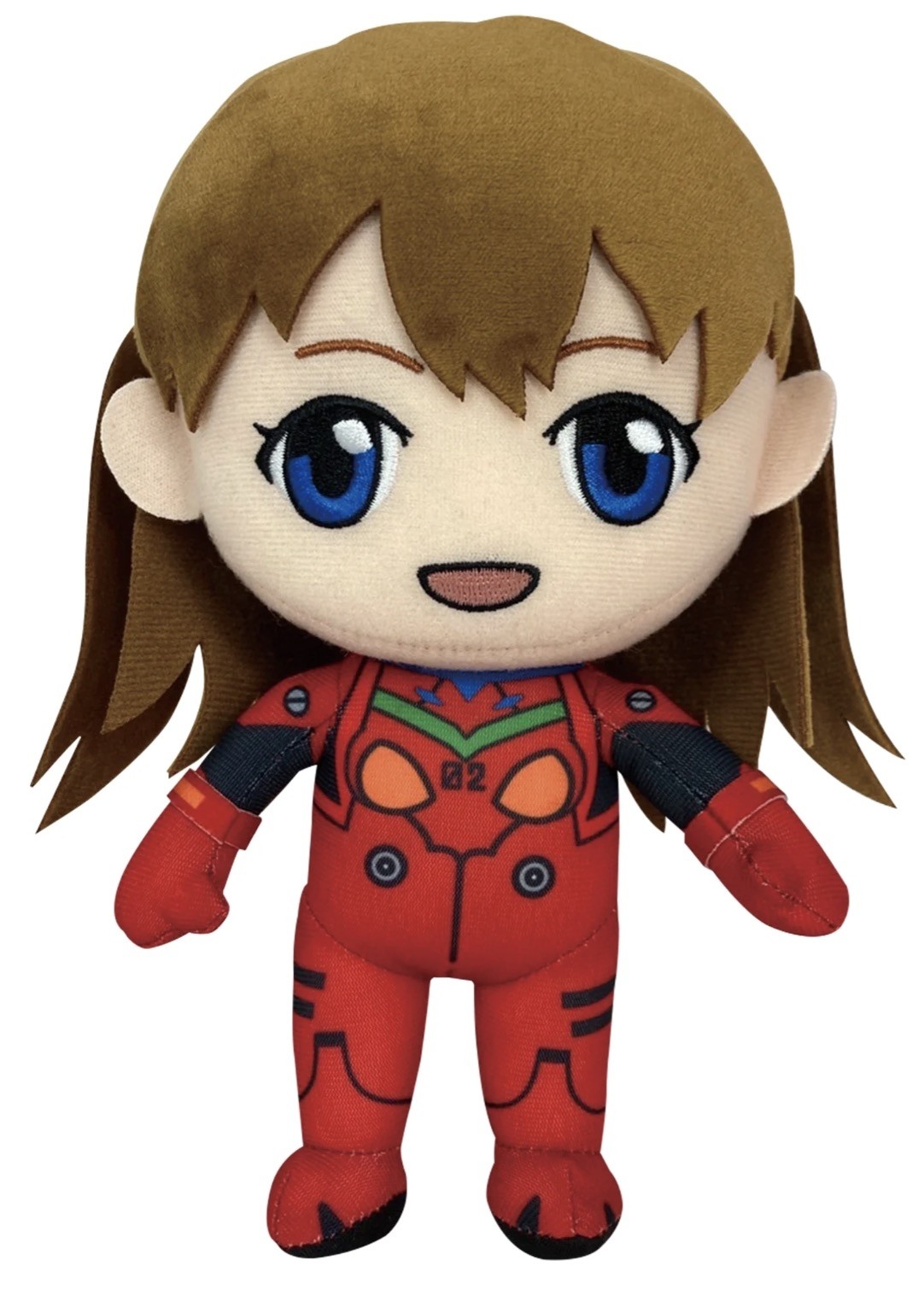 Neon Genesis Evangelion - Asuka Plugsuit Plush 8" H