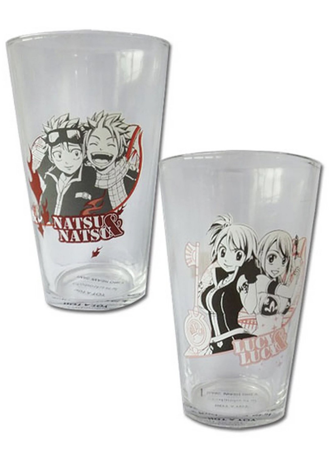 Fairy Tail  - Set 3 Waterglass 435ml