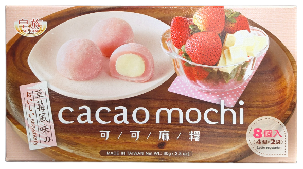 Royal Family Cacao Mochi Strawberry 80g