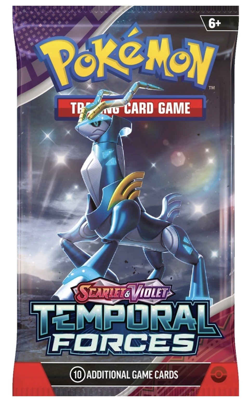 Pokémon TCG: Scarlet & Violet Temporal Forces Booster Pack (at random)