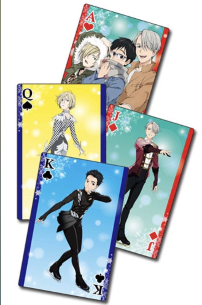 Yuri!!! On Ice - Screen Shots - Playing Cards