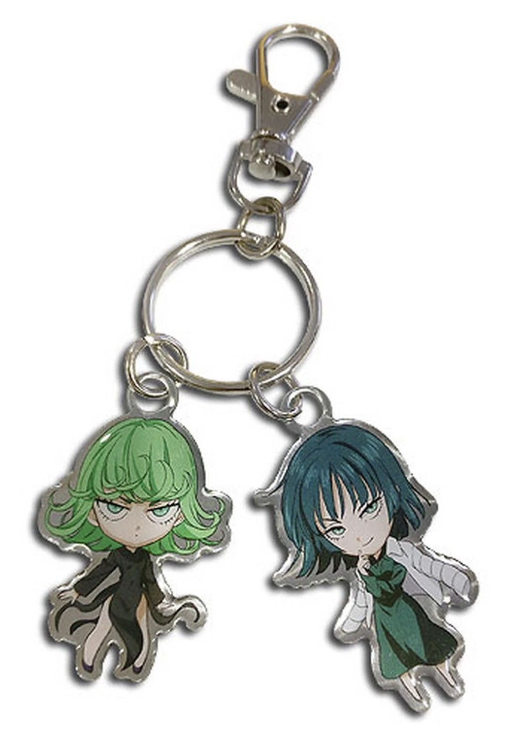 One Punch Man - Sd Tornado & Blizzard - Metal Keychain