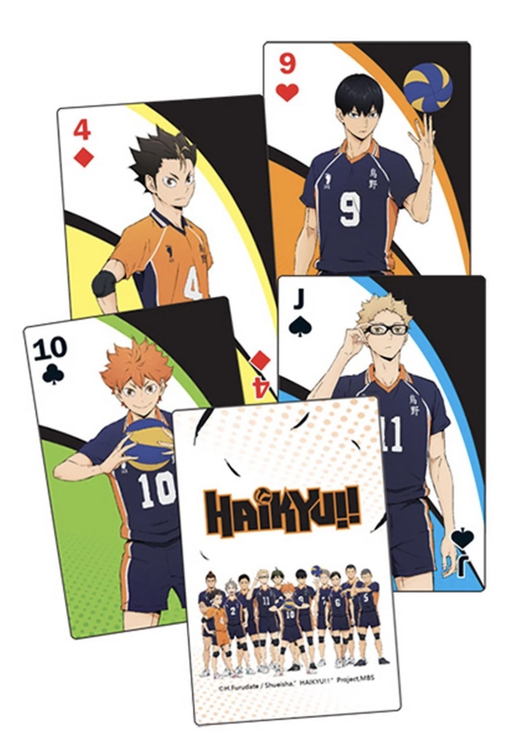 Haikyu!! - Group - Playing Cards