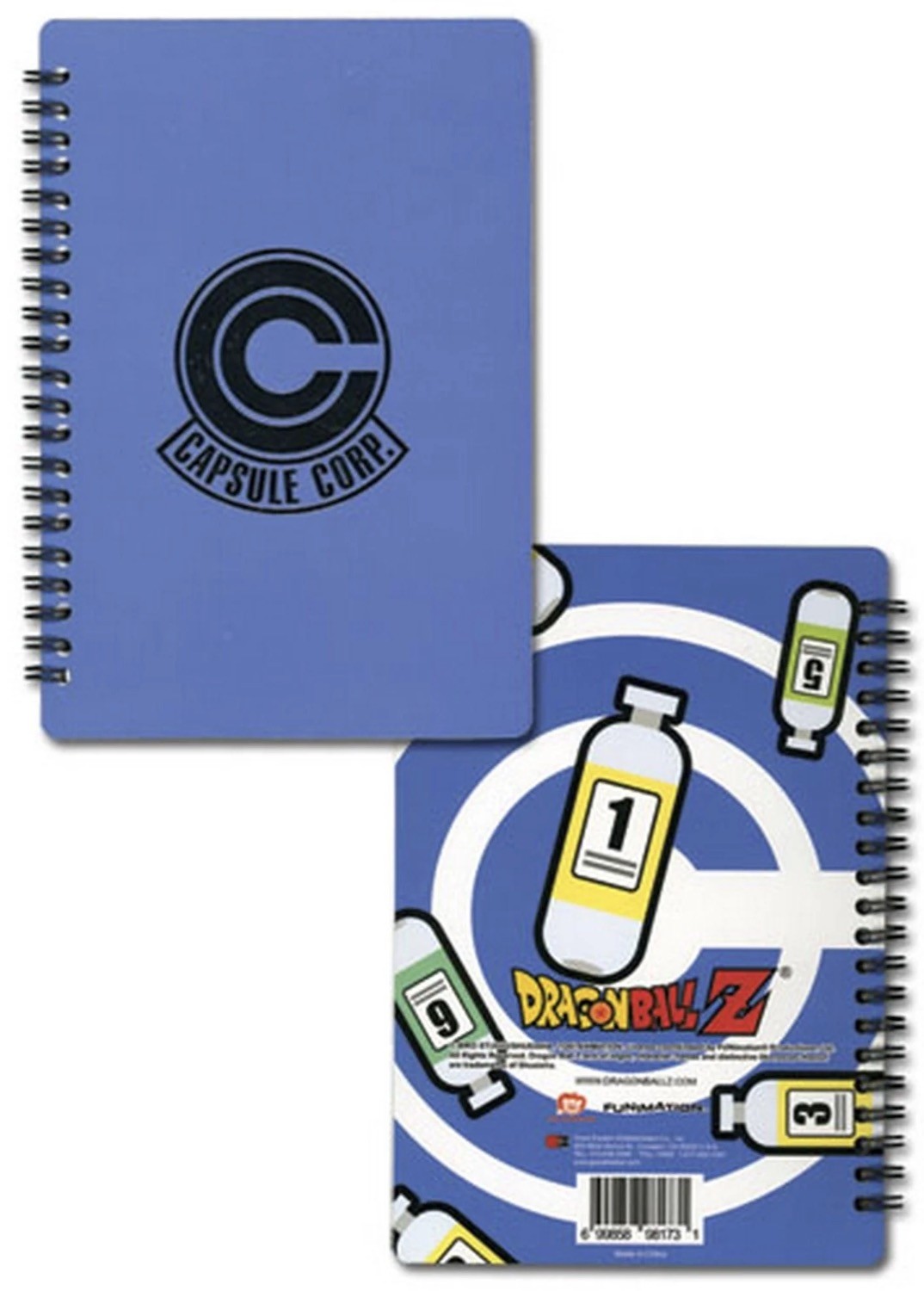 Dragon Ball Z - Capsule Corp Notebook (Disc)