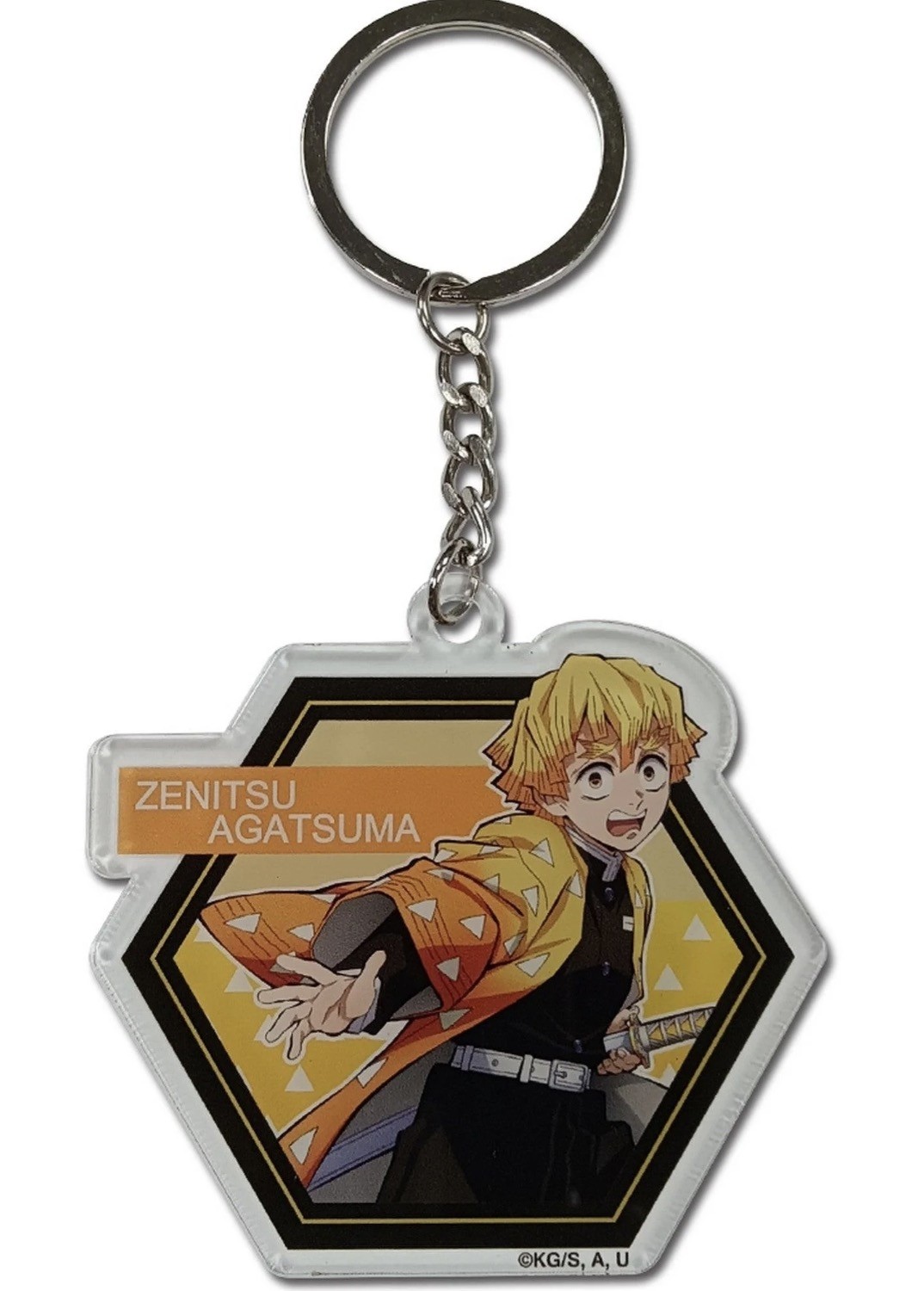 Demon Slayer: Kimetsu no Yaiba - Zenitsu Agatsuma - Acrylic Keychain