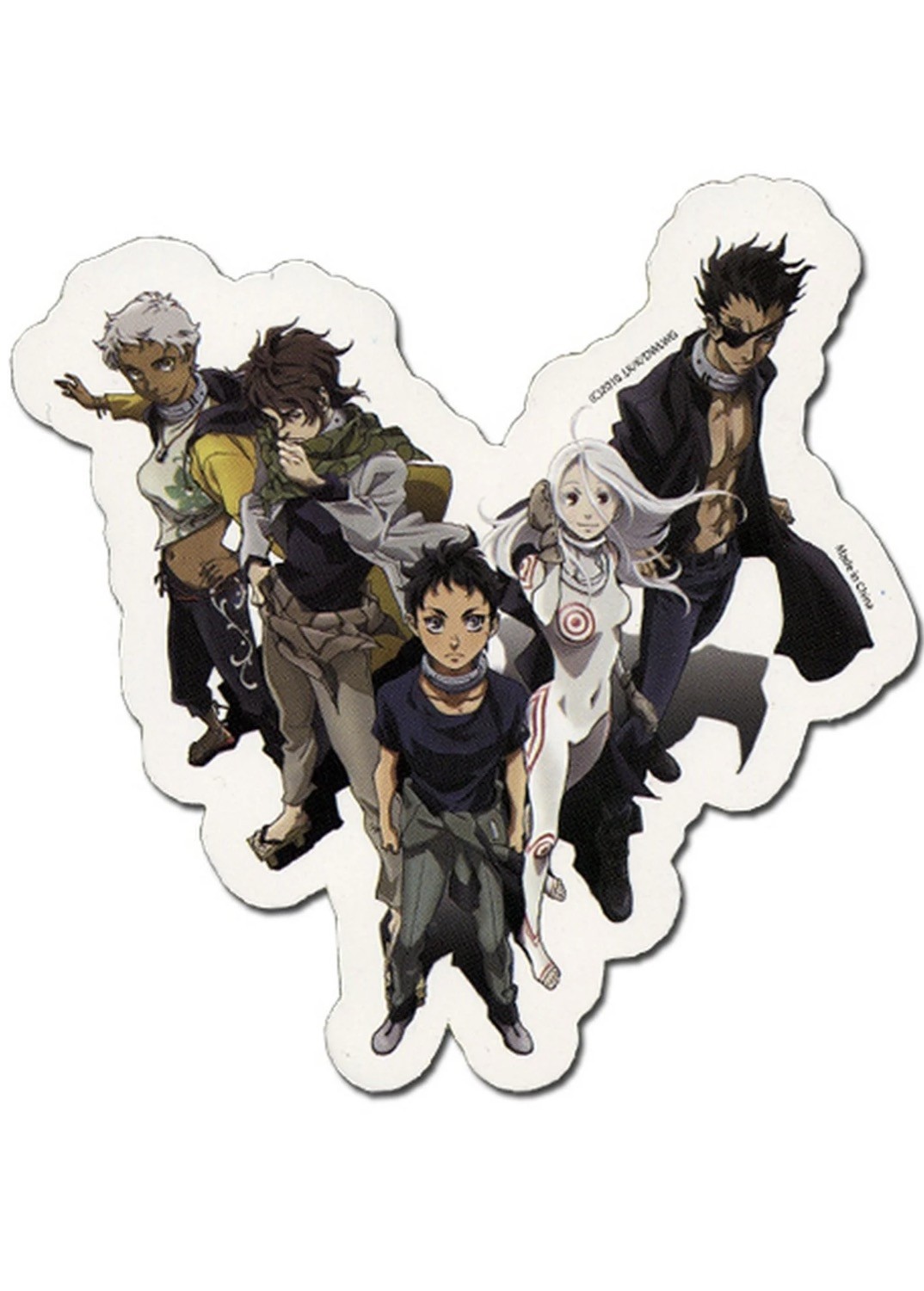 Deadman Wonderland - Group - Sticker