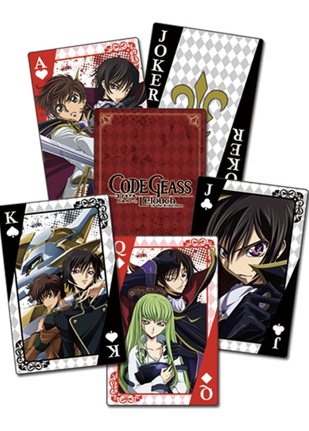 Code Geass - Group - Playing Cards