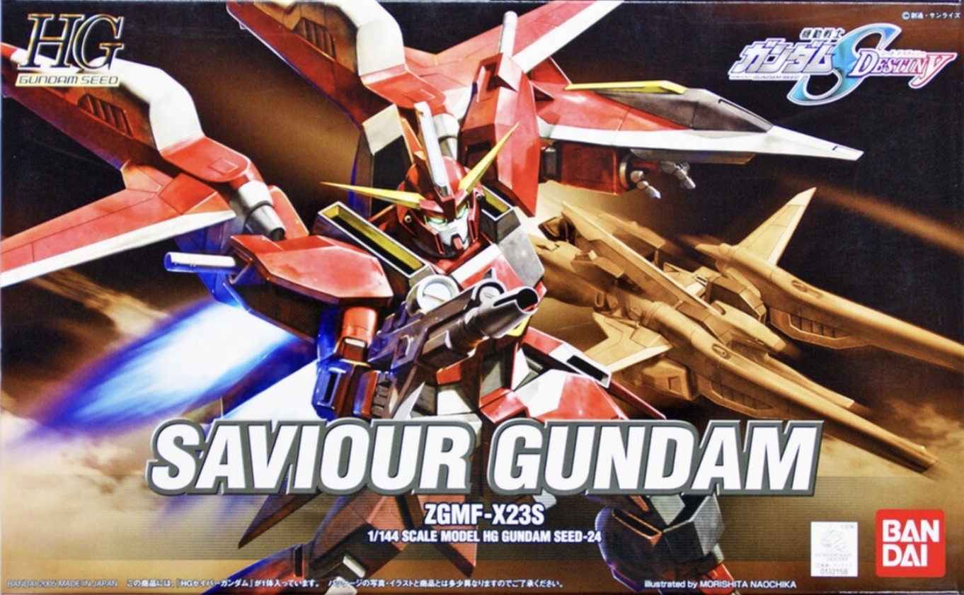 HG SAVIOUR GUNDAM 1/144 - GUNPLA