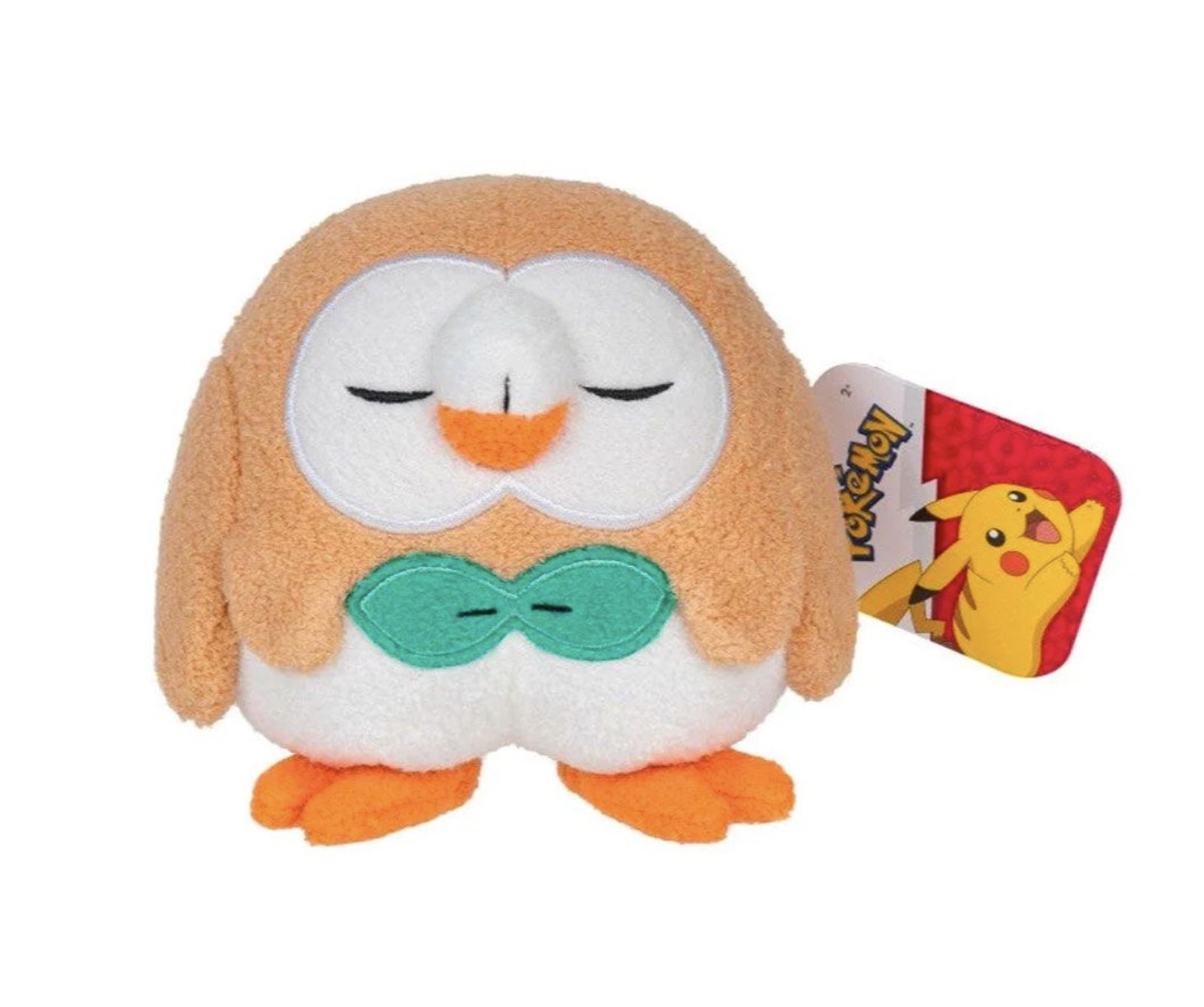 Pokémon Plush Sleeping Rowlet 5 Inches