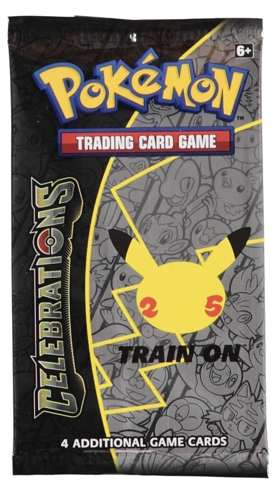 Pokémon TCG: Celebrations 25th Anniversary Foil Booster Pack (1 Pack)