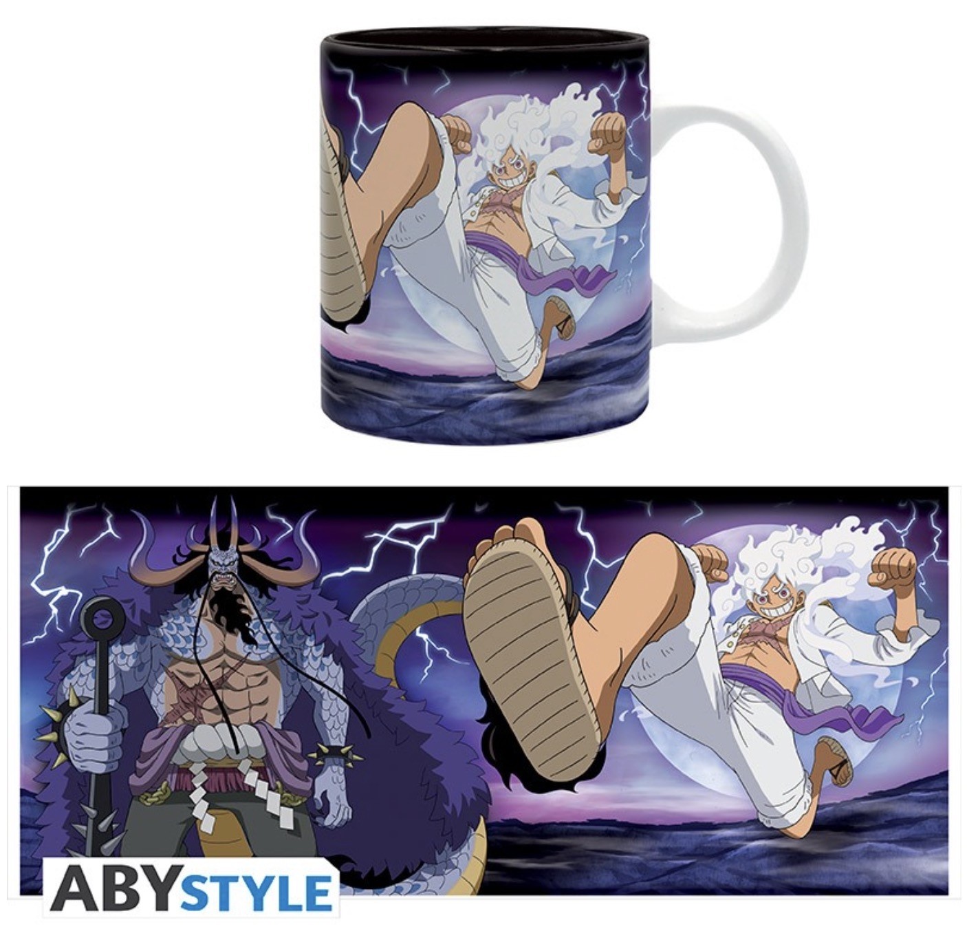 One Piece - Mug 320 ml - Luffy vs Kaidou