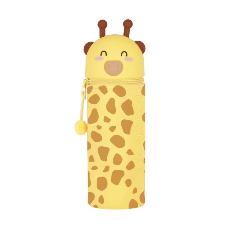 Legami Kawaii 2-In-1 Soft Silicone Pencil Case - Giraffe