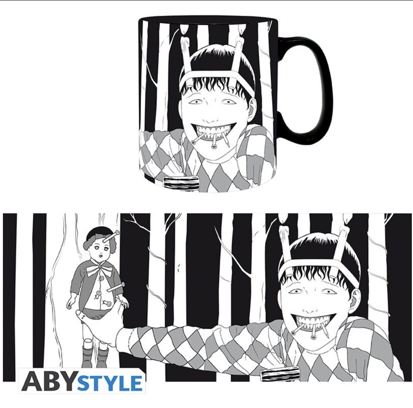 Junji Ito - Mug - 460 ml - Souichi's Curse