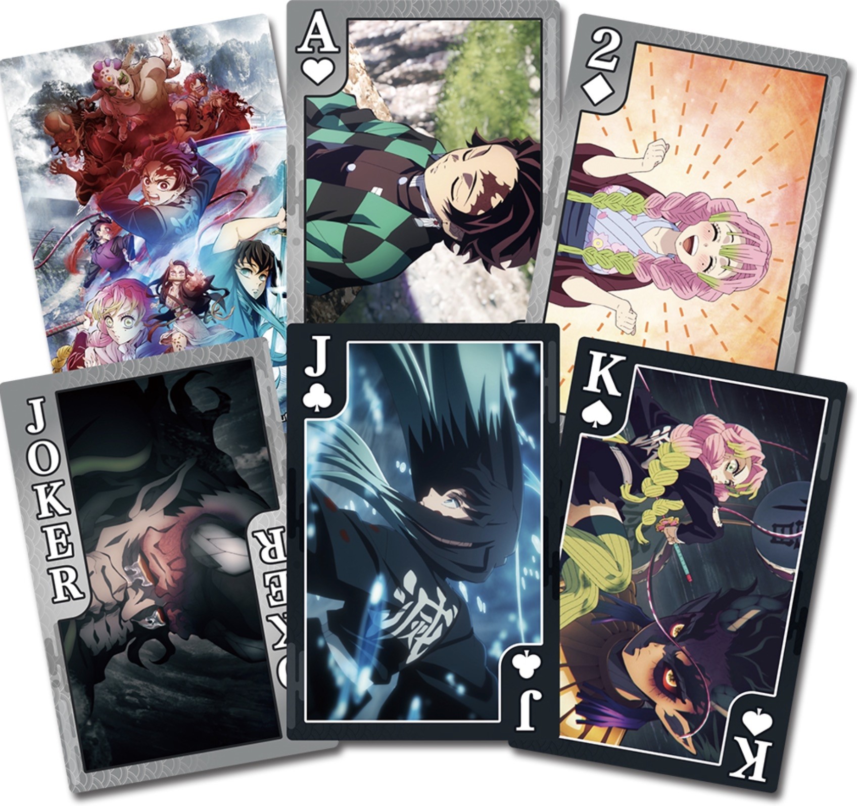 Demon Slayer: Kimetsu no Yaiba - S3 Screenshot Art - Playing Cards