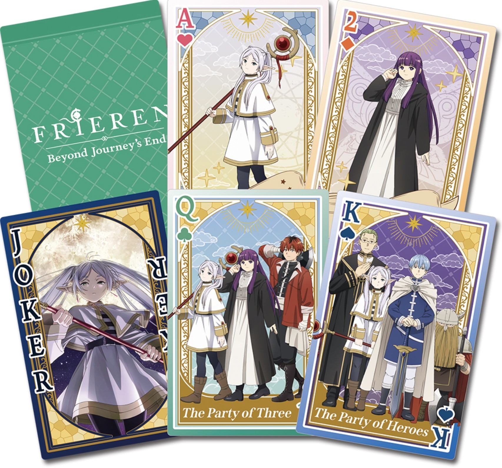 Frieren Beyond Journey's End - Main Character Stand Version - Playing Cards