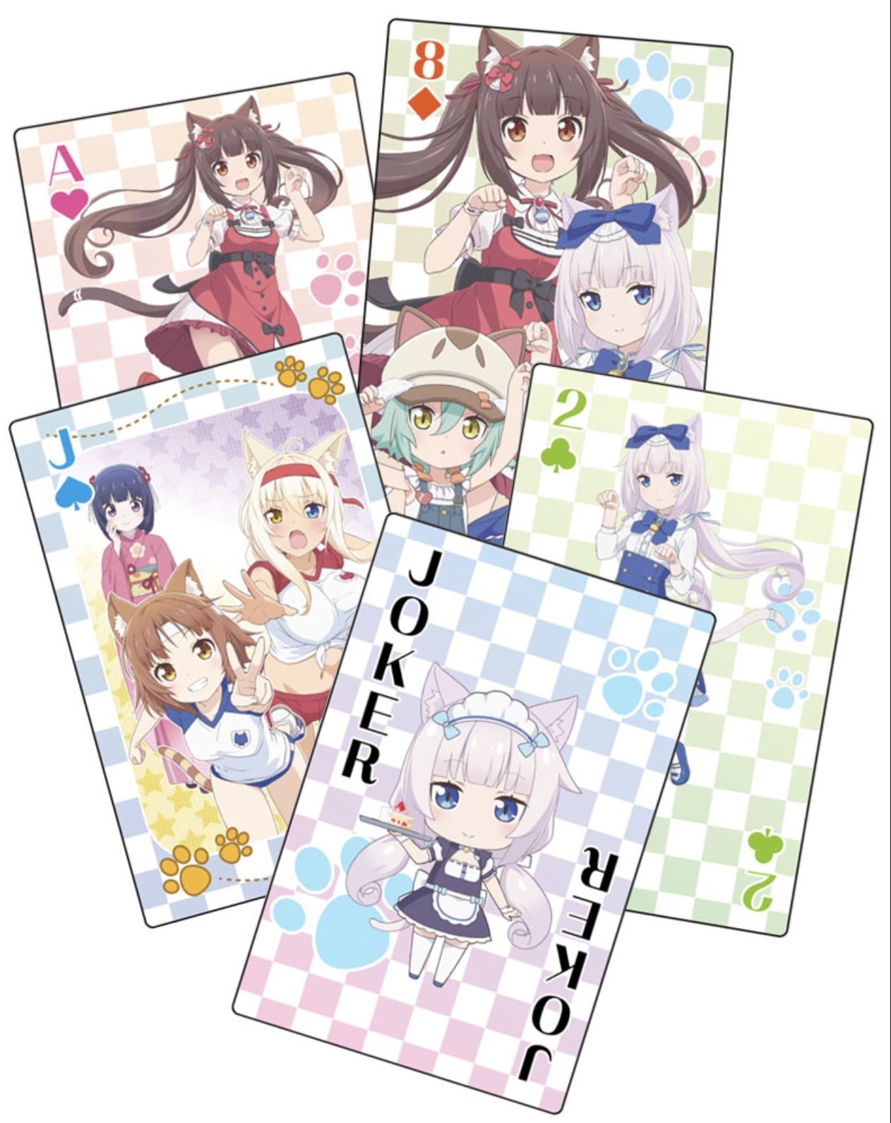 Nekopara - Playing Cards