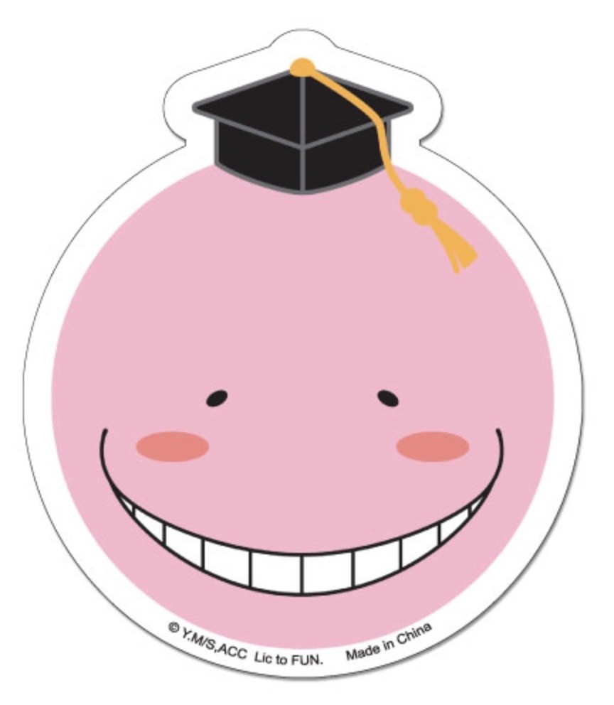 Assassination Classroom - Pink Koro Sensei - Sticker