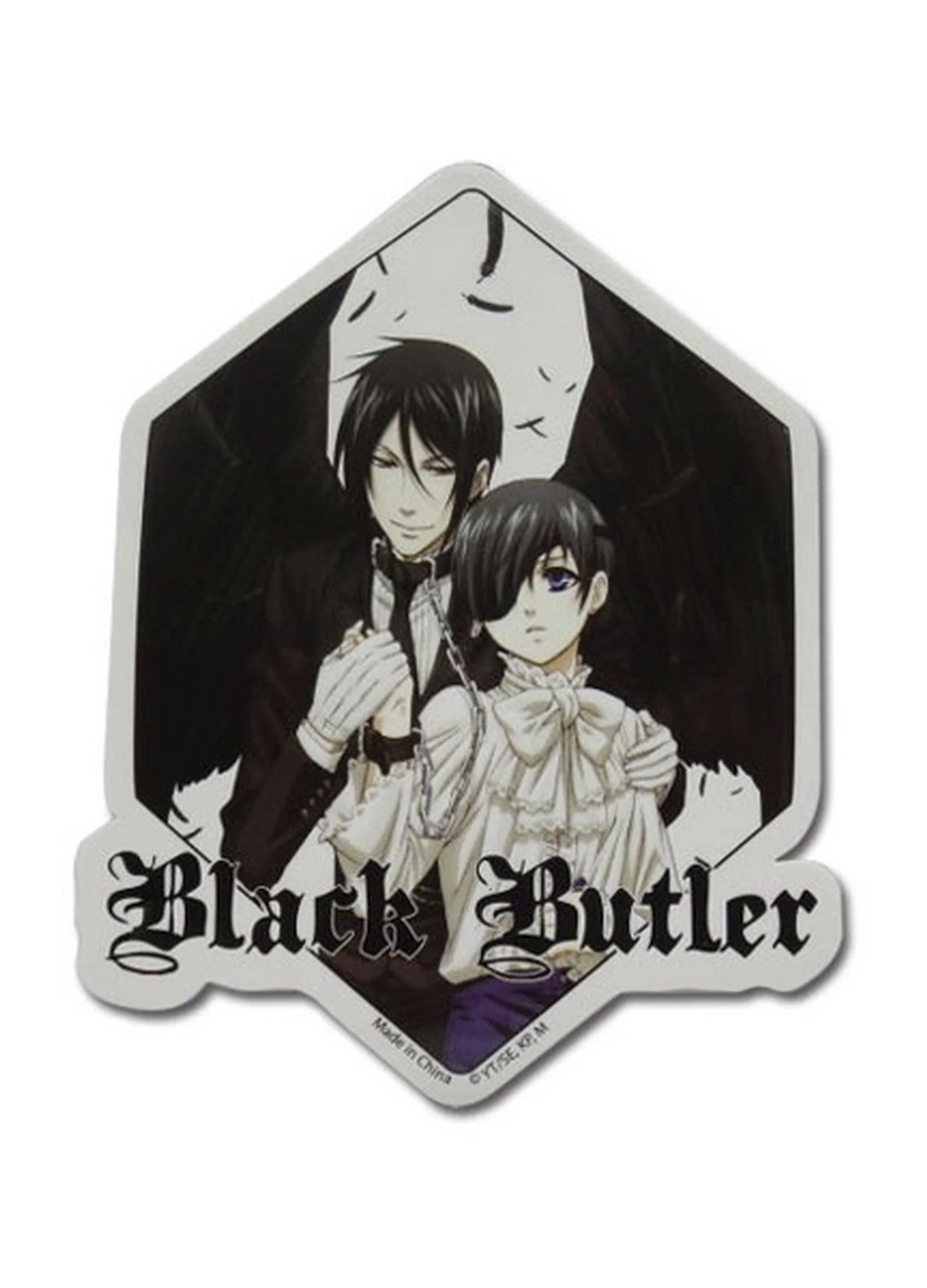 Black Butler - Ciel Phantomhive And Demon Sebastian Michaelis Die Cut - Sticker