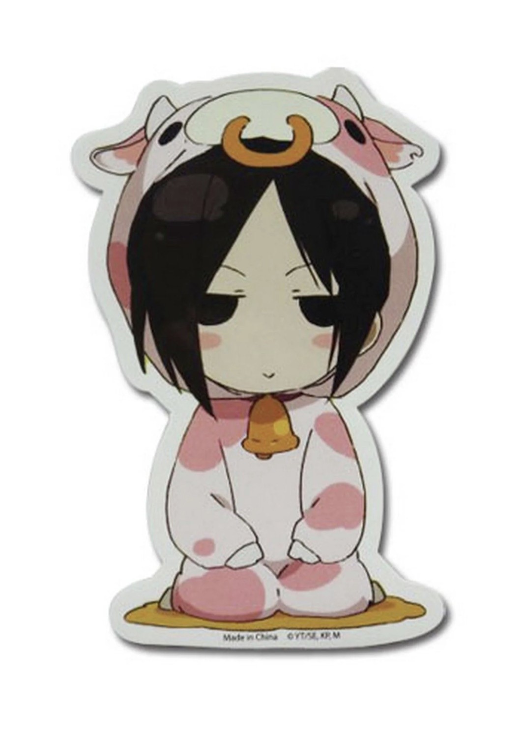 Black Butler - Sebastian Michaelis Cow - Sticker