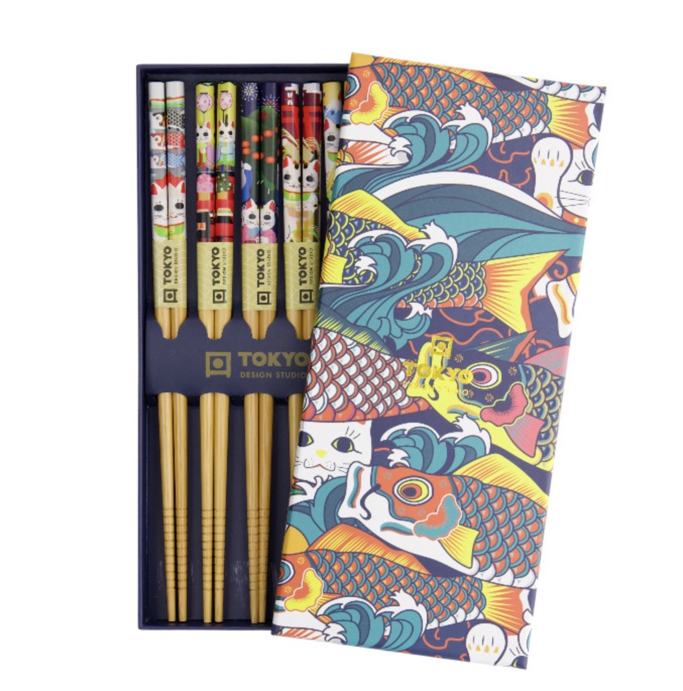 Chopstick Gift Set Lucky & Koinobori