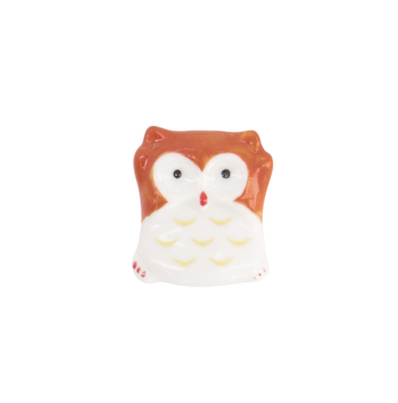 Chopsticks Rest Owl Brown