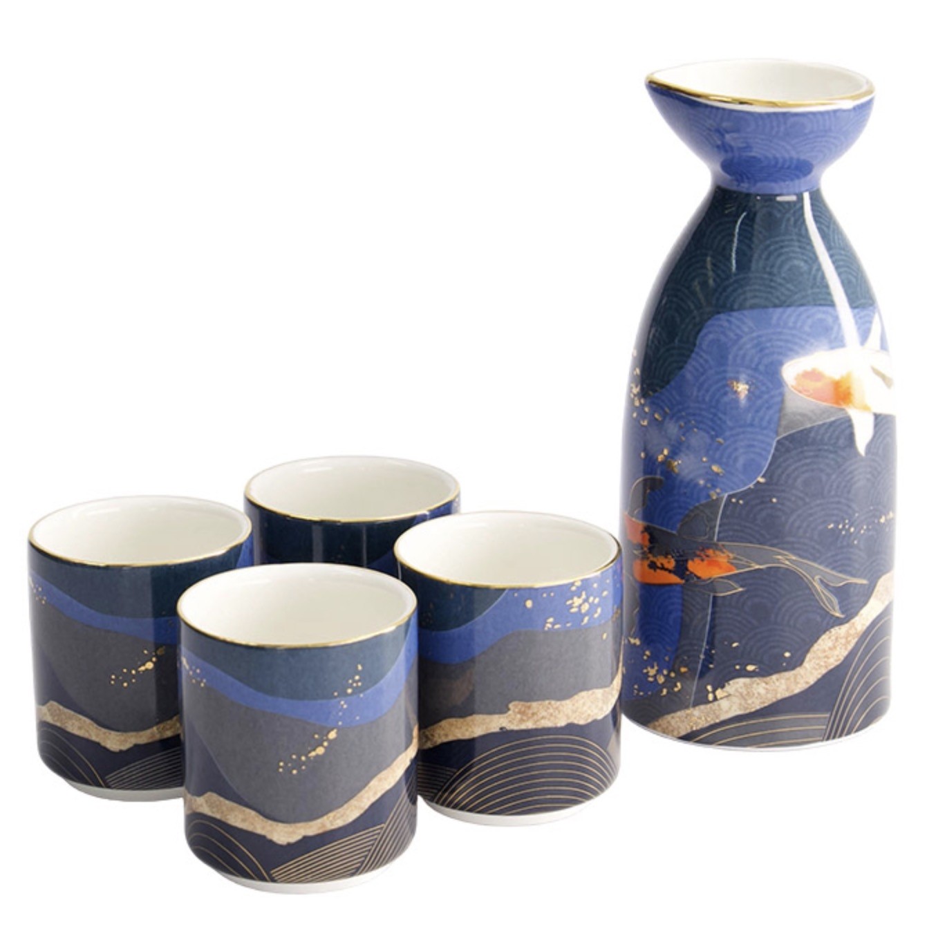 Kawaii Koi Sake Set 1:4 120ml/50ml