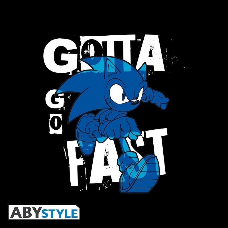 T-SHIRT Sonic - "Gotta go Fast" Extra Small