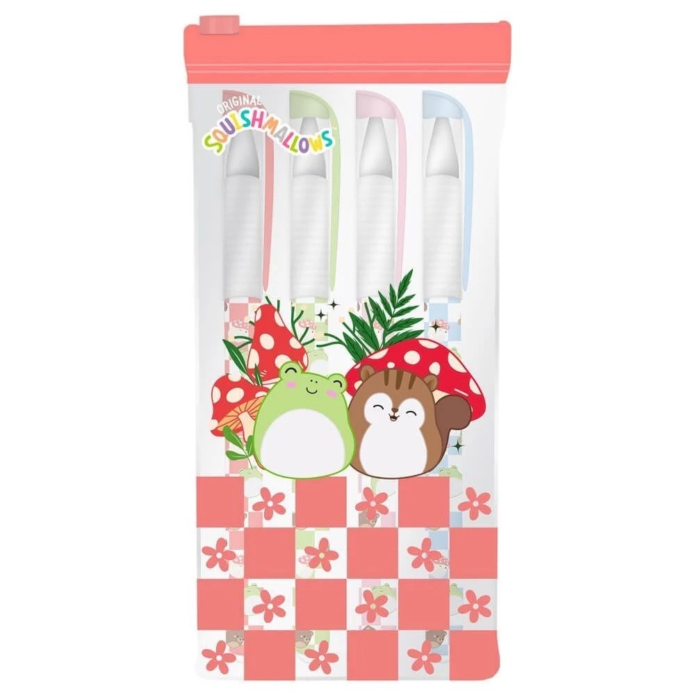 Squishmallows Cottage Cute Gel Pen Set