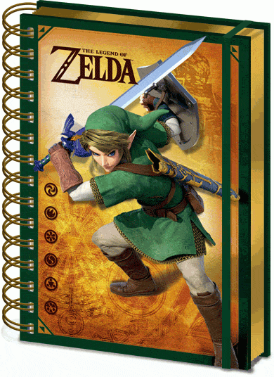 The Legend of Zelda (Link) Wiro A5 Notebook