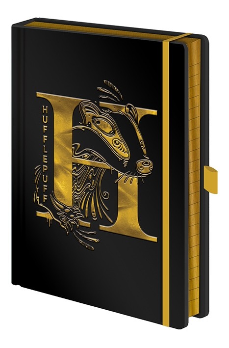 Harry Potter - Premium A5 Notebook Hufflepuff Foil