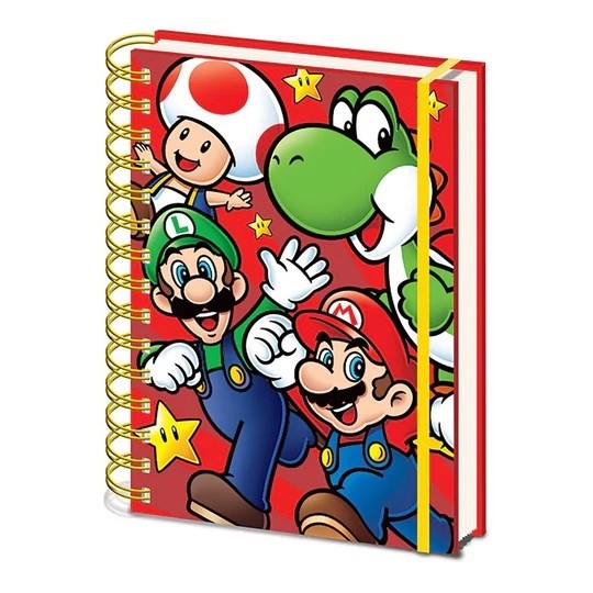 Super Mario - A5 Wiro Notebook - Core Run