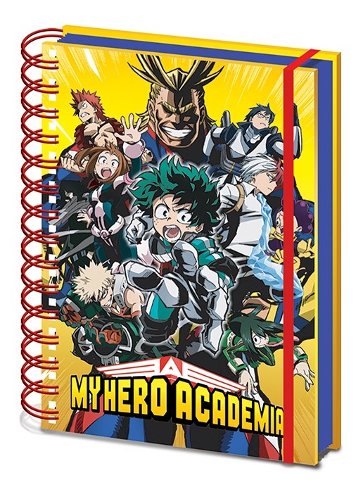 My Hero Academia (Radial Character Burst) Wiro A5 Notebook