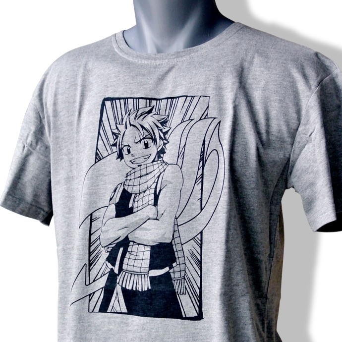 T-SHIRT FAIRY TAIL "NATSU LINE" Small