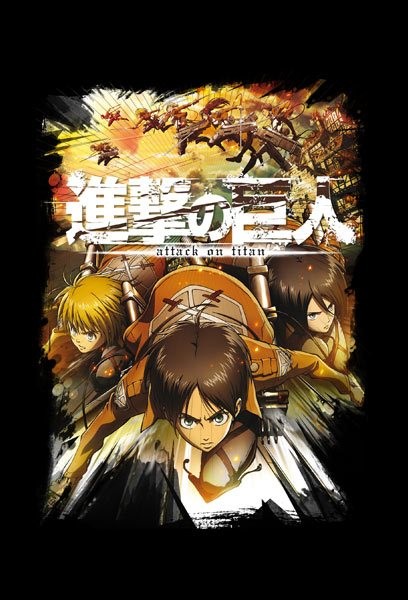 T-SHIRT Attack on Titan "CREW FIGHT" Extra Large
