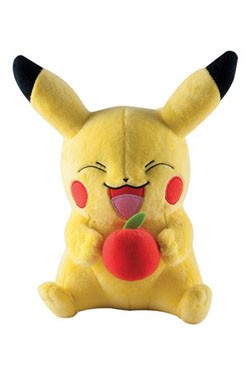 Pokemon Plush Figure Pikachu with apple 25 cm 
