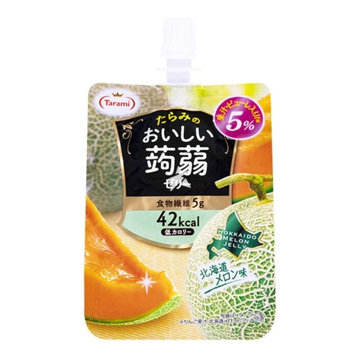 Tarami Oishi Konjac Jelly-Melon 150g