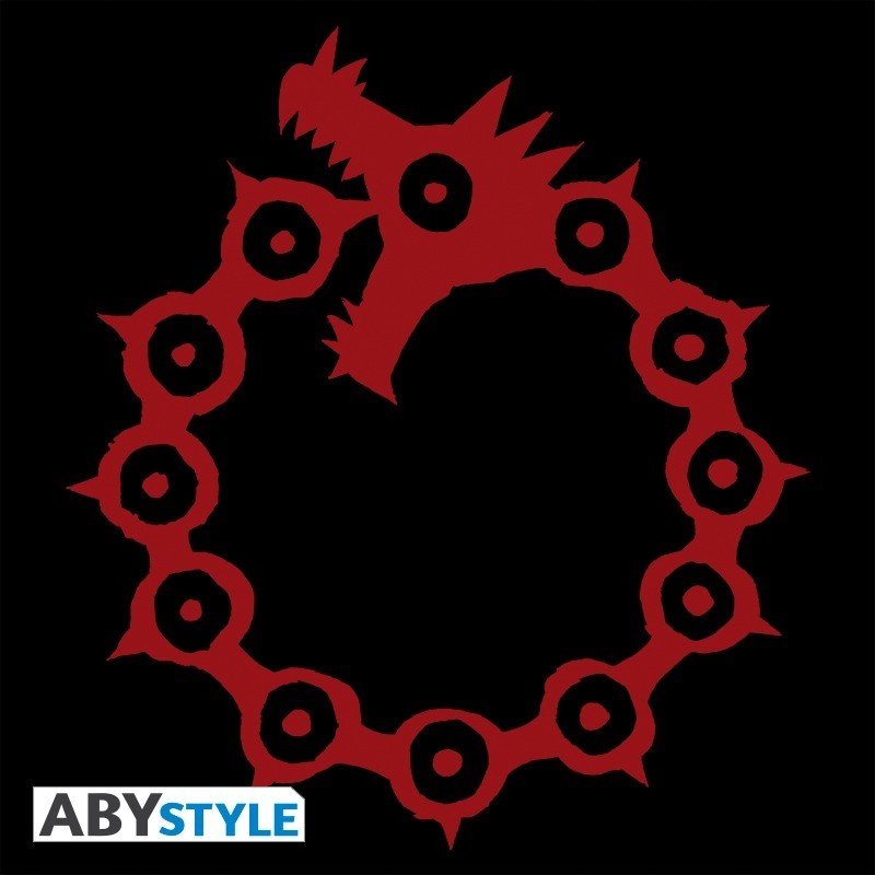 T-SHIRT The Seven Deadly Sins "Emblems" Extra Small