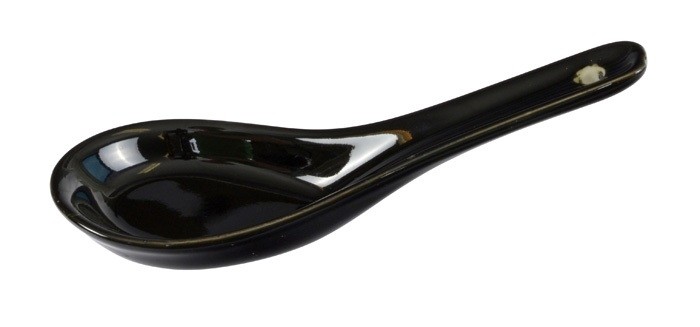 Black Series Spoon 12.5x4cm Black
