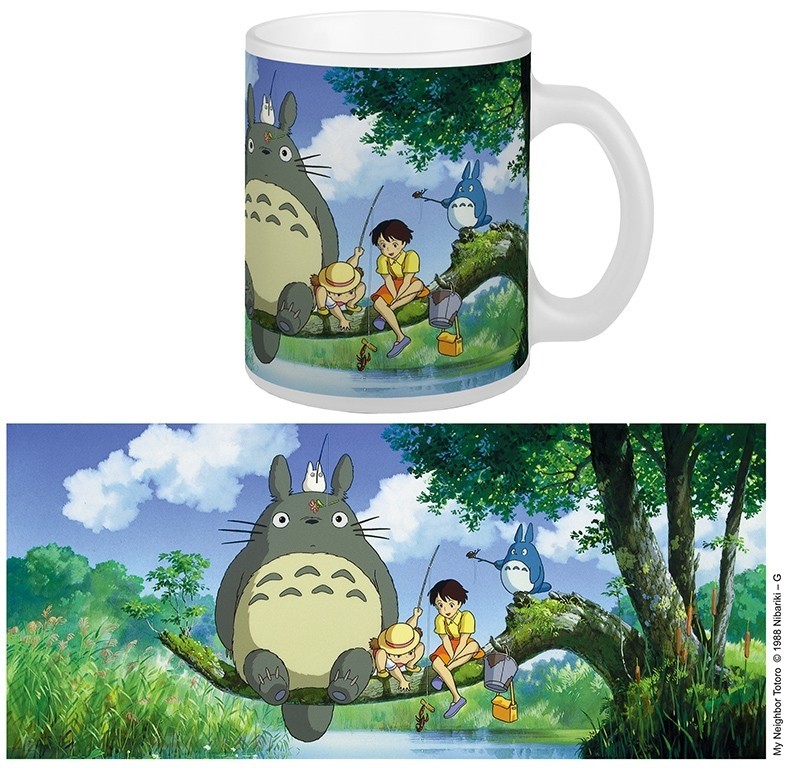 Studio Ghibli - Mug - 320 ml / 11oz - Totoro Fishing