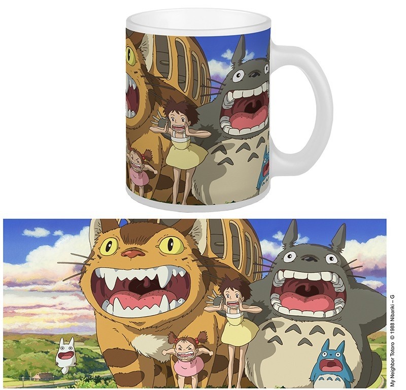 Studio Ghibli - Mug - 320 ml / 11oz - Totoro Nekobus 