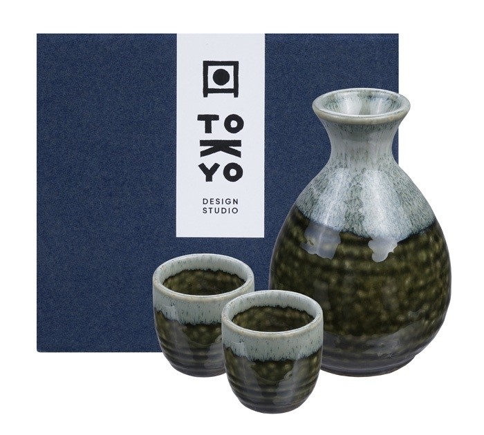 Sake Set 1:2 Oribe Irabo