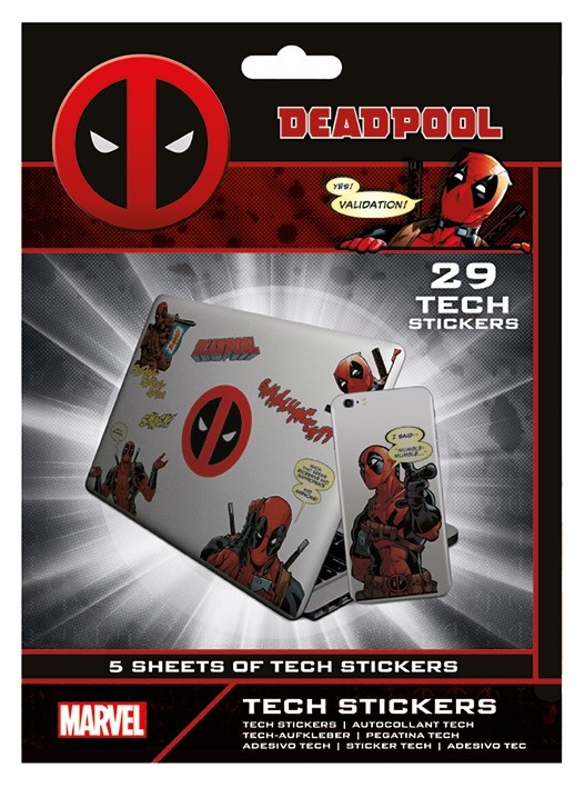 Deadpool (Merc With A Mouth) Sticker Pack